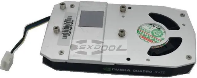 Alt view image 6 of 6 - New original MGT5012XB-W10 K620 professional graphics card assembly component cooling fan NVIDIA QUADRO K620 graphics card heatsink