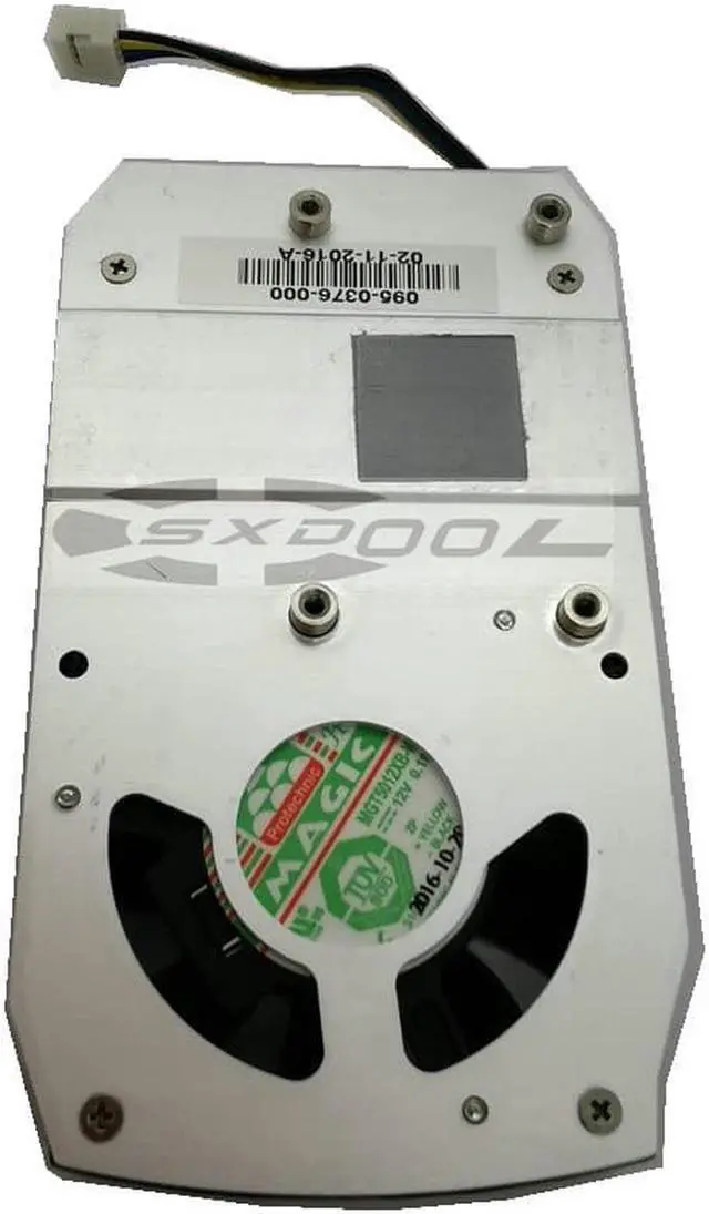 Alt view image 5 of 6 - New original MGT5012XB-W10 K620 professional graphics card assembly component cooling fan NVIDIA QUADRO K620 graphics card heatsink