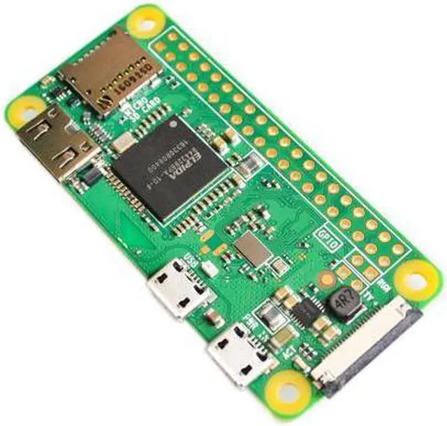 Alt view image 2 of 3 - 2018 Raspberry Pi Zero W Board 1GHz CPU 512MB RAM with Built-in WIFI & Bluetooth RPI 0 W