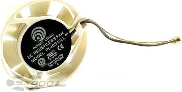 Alt view image 2 of 4 - POWER LOGIC PL40S12LL 4010 4CM cm 12V graphics card Fan chassis power round silent cooling fan