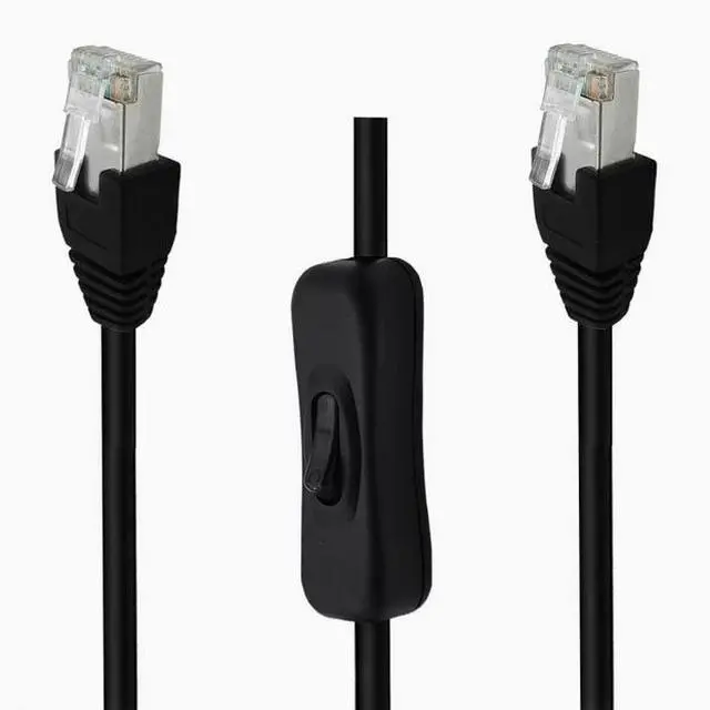 Main image of Super Class 6 Gigabit cat6e network cable with 304 switch control network Disconnect extension network cable Male to male straight head/straight head  1m