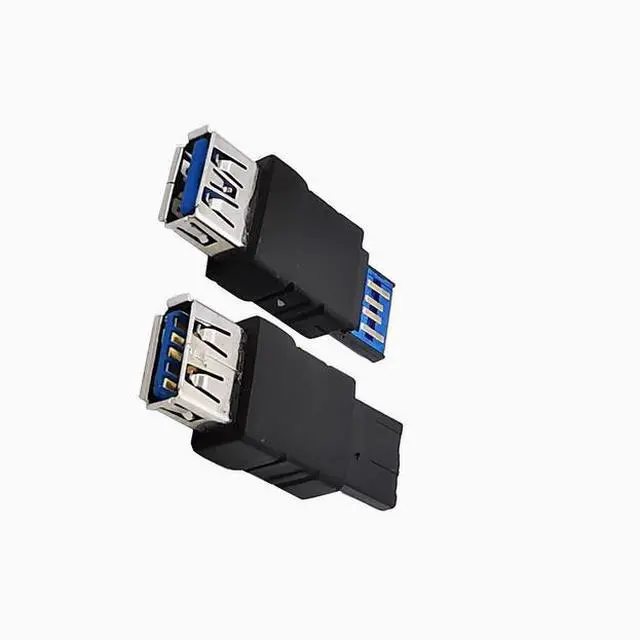 Alt view image 2 of 4 - 2 PACK  USB3.0 Loss Prevention Product Test plug USB3.0 male to female AM/AF adapter