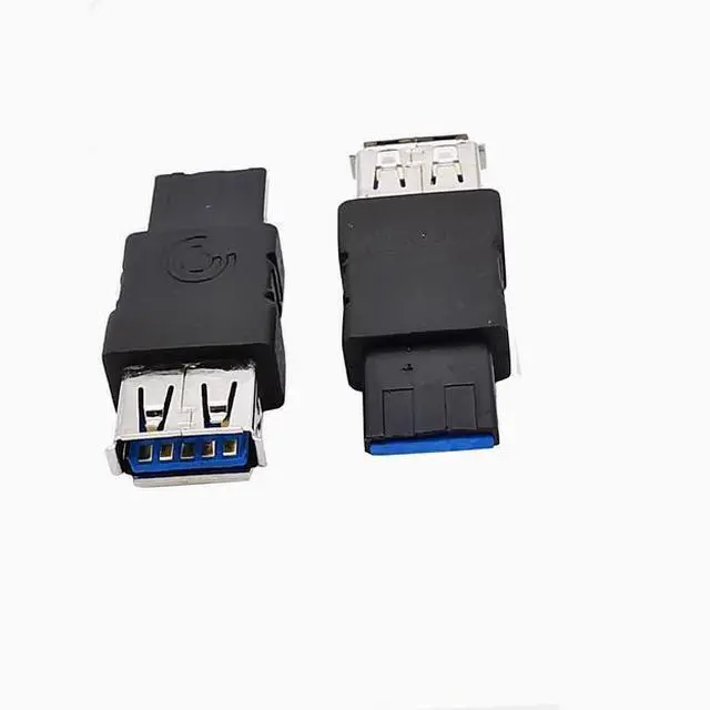 Alt view image 4 of 4 - 2 PACK  USB3.0 Loss Prevention Product Test plug USB3.0 male to female AM/AF adapter