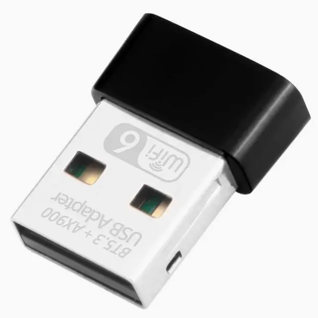 Alt view image 3 of 3 - AX900M Wireless network card Computer USB network card WiFi6 receiver transmitter Bluetooth 5.3 2-in-1 adapter  Driver free