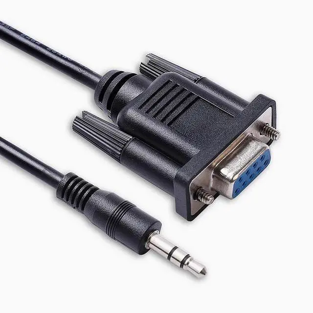 Main image of RS232 Serial audio cable DB9 female Rs232 to stereo DC2.5/3.5mm speaker cable 1.8M  DB9 female