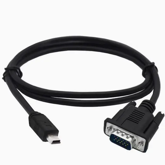 Alt view image 4 of 5 - VGA cable VGA to mini 5P cable Mobile DV cable Mini USB 5P/VGA D-SUB 15P