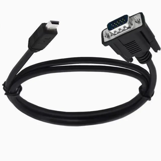 Alt view image 5 of 5 - VGA cable VGA to mini 5P cable Mobile DV cable Mini USB 5P/VGA D-SUB 15P