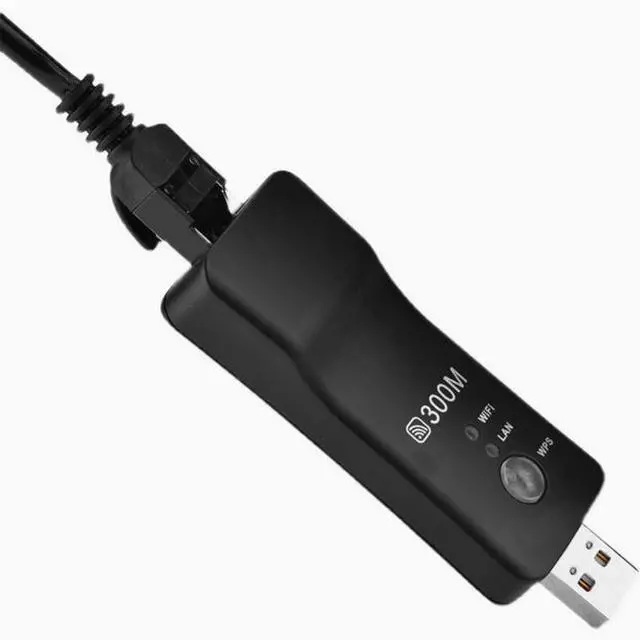 Alt view image 4 of 5 - USB Wireless AP Repeater 300M Wireless Wifi Repeater network signal amplifier receiver