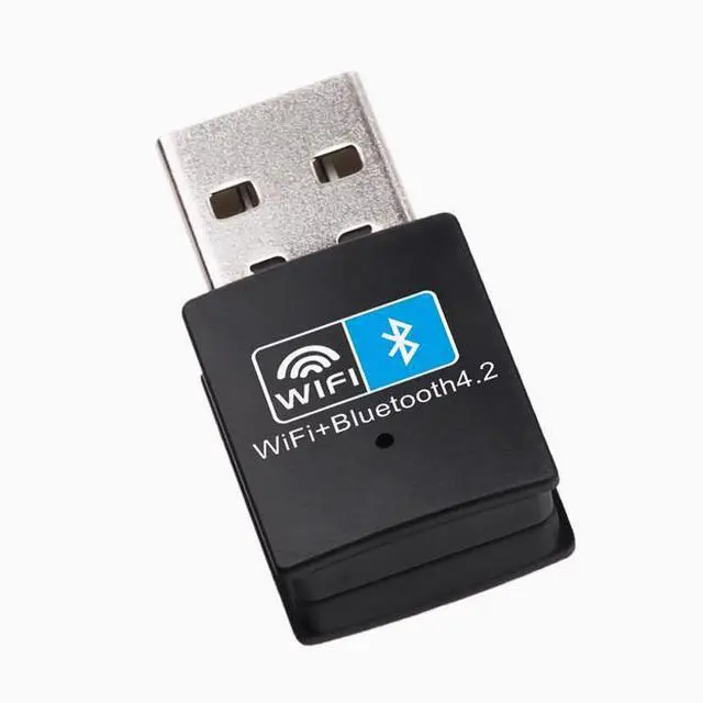Alt view image 4 of 5 - USB Wireless network Card Bluetooth 4.2 2-in-1 adapter 150M WIFI receiver transmitter desktop