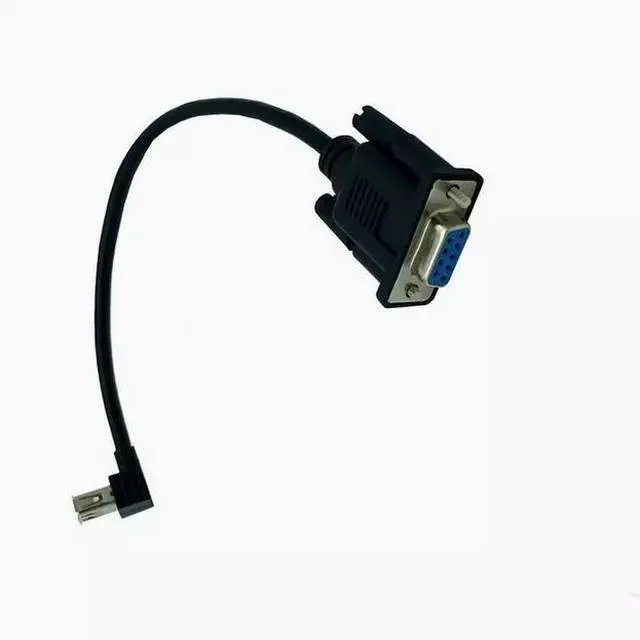 Alt view image 3 of 4 - RS232 female serial cable to USB female mother-to-female connection cable DB9 hole to USB female data cable