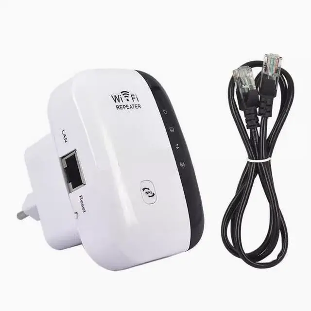 Alt view image 2 of 2 - WiFi amplifier Home Routing booster Wireless Repeater 300M signal amplifier