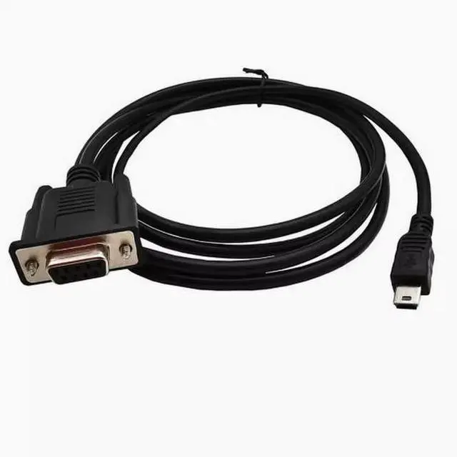 Alt view image 2 of 2 - RS232 Female serial Cable DB9 Female pair USB cable COM port mini USB TO RS232 Cable