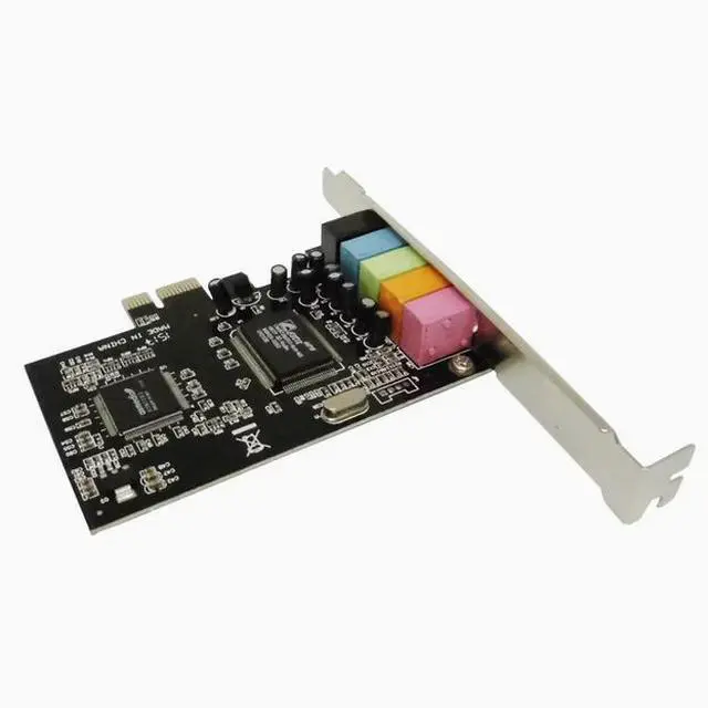 Alt view image 2 of 5 - PCIE Sound card 4.1 Sound Channel Sound card CMI8738 chip pci-e 5.1 Stereo audio card
