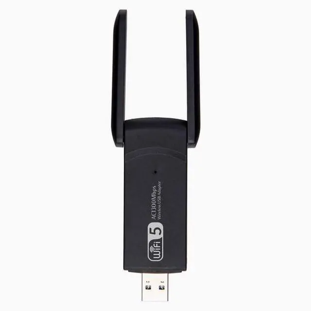 Alt view image 3 of 5 - 1300M dual-band Gigabit USB wireless card WIN10 11 Free drive 5.8G USB WIFI receiver