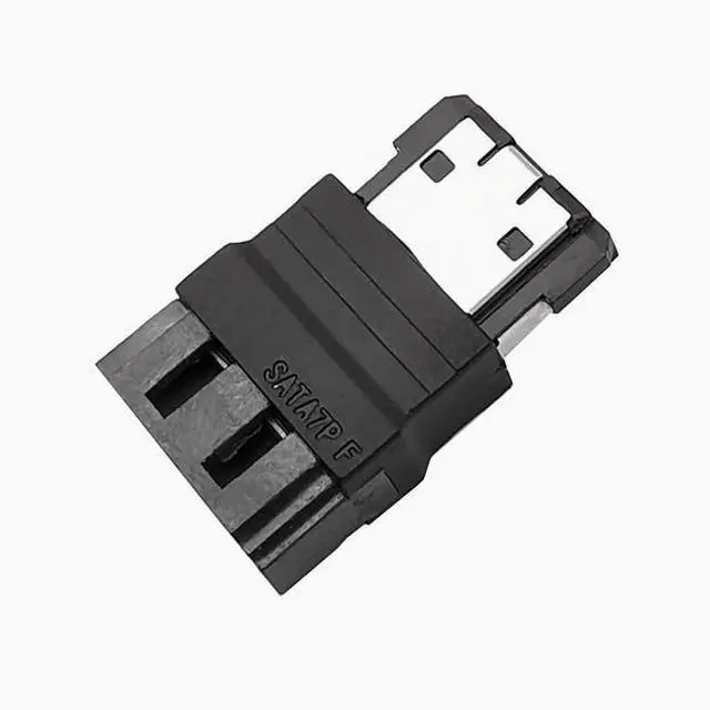 Alt view image 3 of 3 - SATA Revolution eSATA female PS3 Unlimited upgrade SSD built-in to External Hard drive cable 7p hard drive adapter