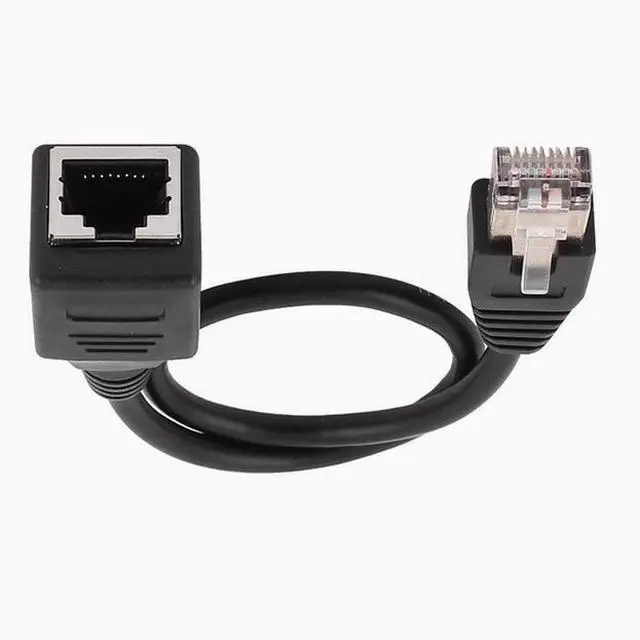 Alt view image 5 of 5 - RJ-45 Male/Female extension cable cat5e Network cable switching to 100 Mbit network extension cable RJ45 Industrial female cable CAT5