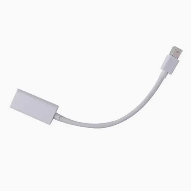 Alt view image 3 of 5 - Mini DP to HDMI cable Mini Displayport to HDMI laptop to TV cable