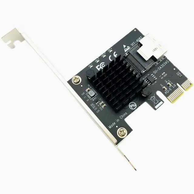 Alt view image 5 of 5 - 4-port SATA3.0 expansion card PCI-E to mini SAS port SATA Solid State SSD