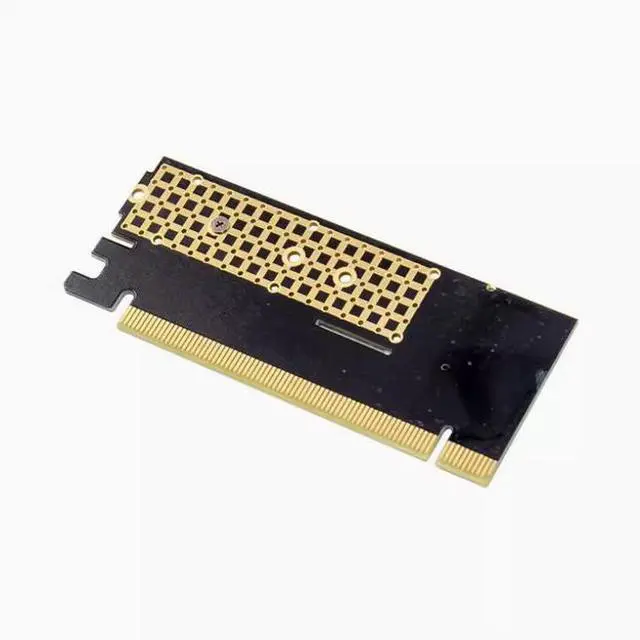 Alt view image 2 of 4 - NVME M2 to PCIE16X high-speed expansion card PCI-E to M2 conversion card NGFF SSD conversion card
