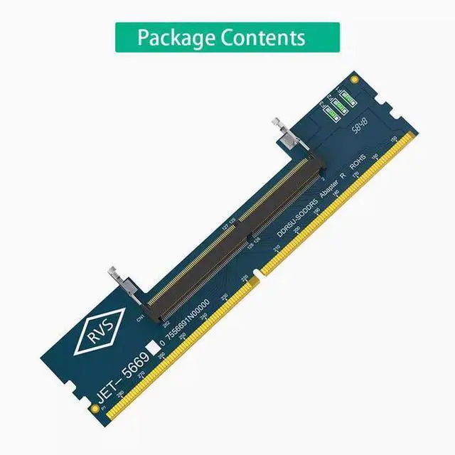Main image of DDR5 notebook memory slot to DDR5 desktop adapter card SO DDR5 to DDR5 adapter card