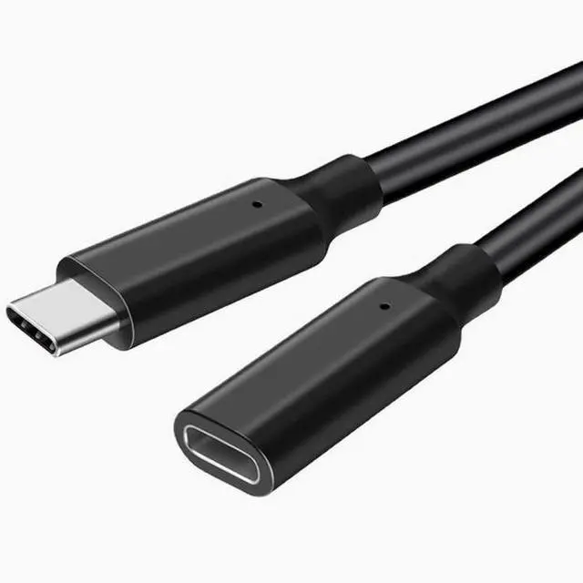 Alt view image 2 of 4 - Type-c extension cable Revolution female conversion cable USB3.2 Data cable 4K projection cable Dock hard disk connection cable