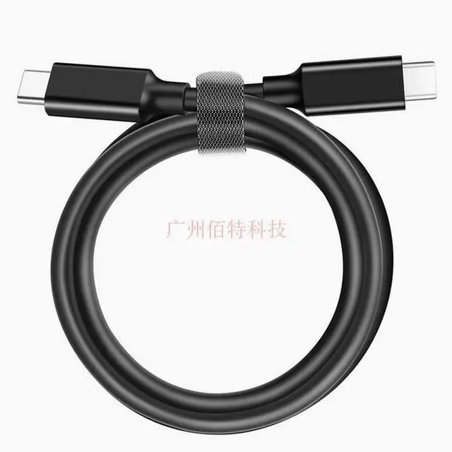 Alt view image 3 of 3 - Gen2*2 hard disk data cable Type-C dual head USB3.2 Mobile computer PD100W fast charge cable 4K projection screen