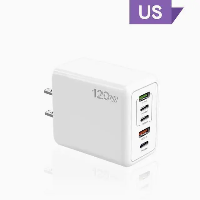 Alt view image 3 of 4 - 120W mobile phone charger PD25W mobile phone charger fast charge for iphone15 Apple 16max one plus 14 glory