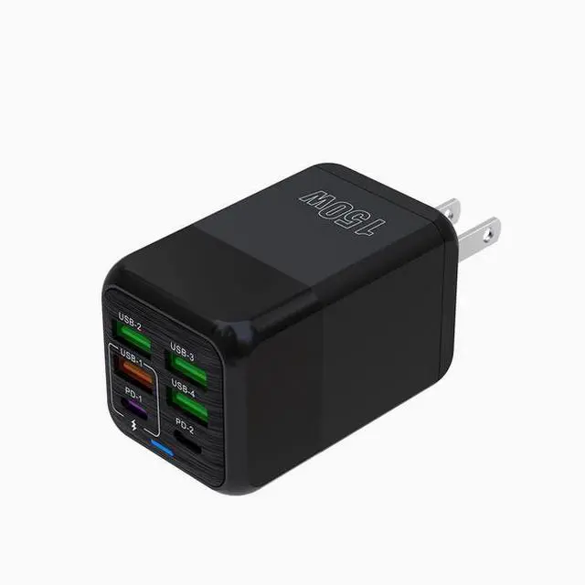 Main image of 150W Super Fast Charge Flash Charge 4USb Multi-port 120W tablet charger Double type-c