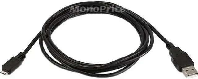 Alt view image 2 of 5 - USB 2.0 Cable - 6 Feet - Micro USB / Micro-B 2.0 A Male to 5pin Male 28/28AWG Cable compatible with Samsung Galaxy , Note , Android, LG , HTC One,Nexus, Tablets and More!