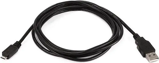 Main image of USB 2.0 Cable - 6 Feet - Micro USB / Micro-B 2.0 A Male to 5pin Male 28/28AWG Cable compatible with Samsung Galaxy , Note , Android, LG , HTC One,Nexus, Tablets and More!