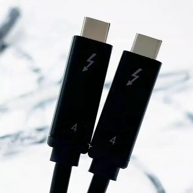 Alt view image 2 of 3 - H-P original 80CM Thunderbolt 4 docking cable 40G 100W 8K video transmission compatible with Thunderbolt 3 USB4