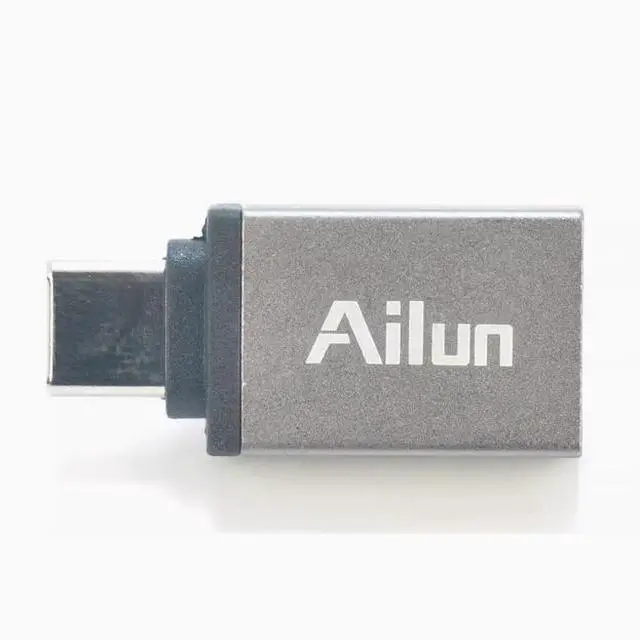 Main image of Ailun Type-C adapter USB-C to USB-A 3.0 female adapter for mobile OTG external devices 3PACK Silver