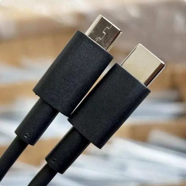 Alt view image 2 of 3 - 30cm long AS-US USB-C to Micro USB2.0 OTG cable Thunder 3 Thunder 4 old Android port