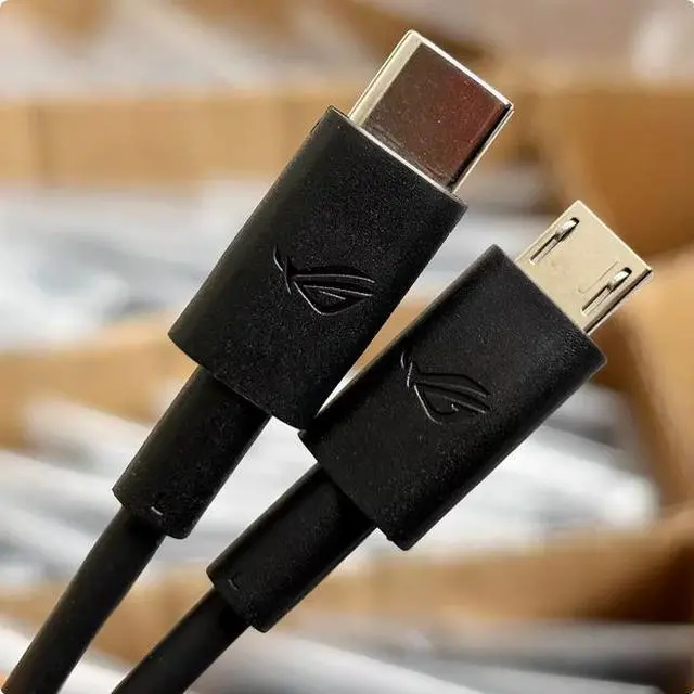 Alt view image 3 of 3 - 30cm long AS-US USB-C to Micro USB2.0 OTG cable Thunder 3 Thunder 4 old Android port