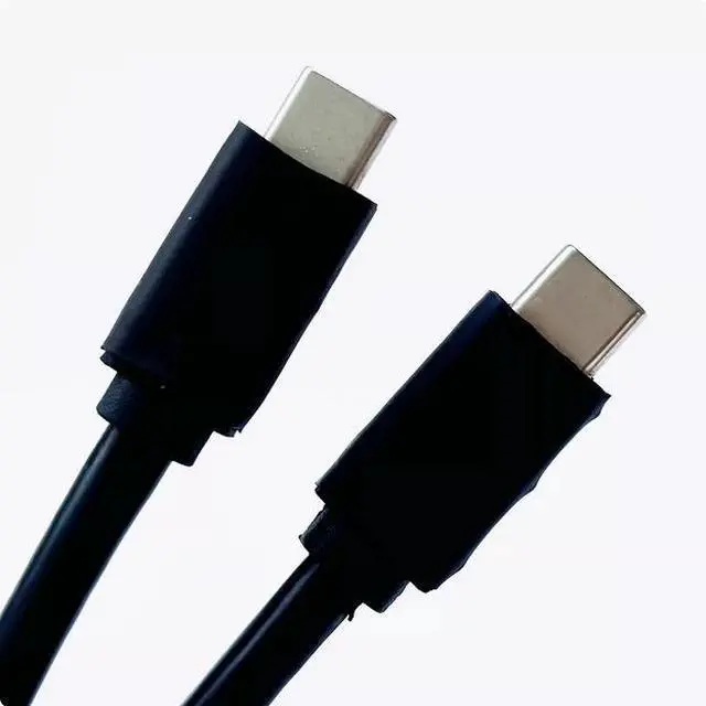 Alt view image 3 of 3 - Lightning 3 20G passive Lightning cable USB-C 4K60Hz display cable dual Type-C USB 3.1