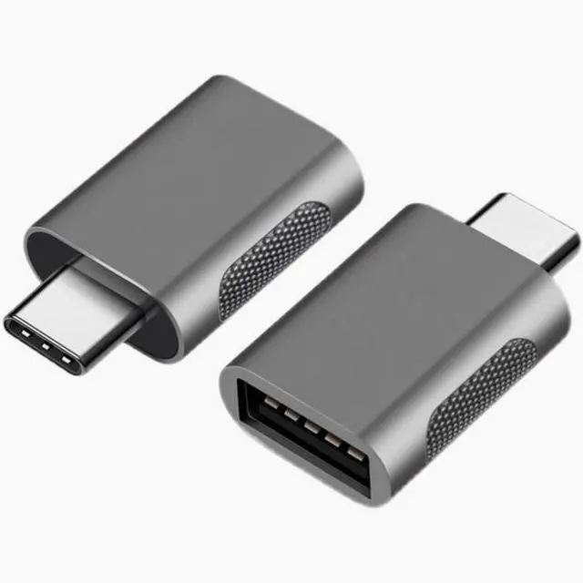 Alt view image 8 of 11 - Pack of 4 USB C to USB Adapters 2*USB-C to USB-A & 2*USB-A to USB-C Female Adapter Speed Data Transfer & Fast Charging for iPhone/PC//iPad/Laptop/etc USB to USB C Adapter (Pack of 4)