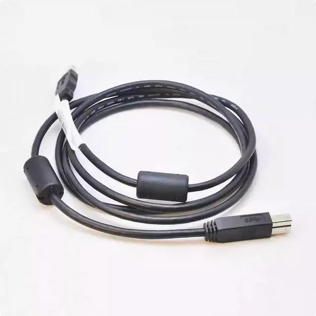 Alt view image 2 of 4 - Original genuine H-P USB3.0 A-B dual magnetic ring data cable Hard disk box high-speed cable 917468-001  1.8M