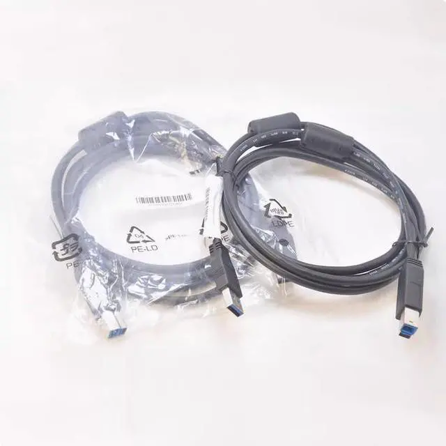 Alt view image 4 of 4 - Original genuine H-P USB3.0 A-B dual magnetic ring data cable Hard disk box high-speed cable 917468-001  1.8M