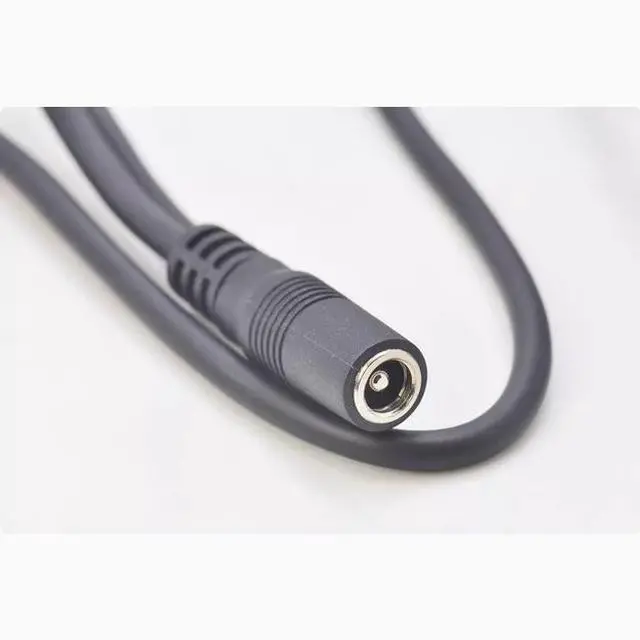 Alt view image 3 of 4 - Original female 5.5mm 2.5MM DC port to two male power supply one point two power supply cable Connection cable