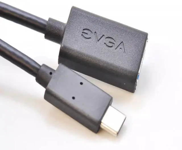 Alt view image 3 of 4 - E-VGA Type-C USB-C TO OTG converter cable Thunderbolt 3 to ordinary USB 3.1 interface