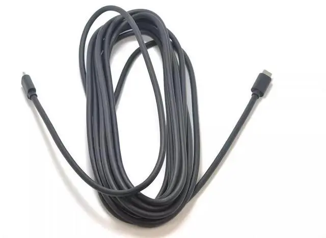 Alt view image 3 of 6 - 5 m  USB-C to USB-C universal 60W PD Fast charging cable Game controller VR glasses C port power supply cable BT828