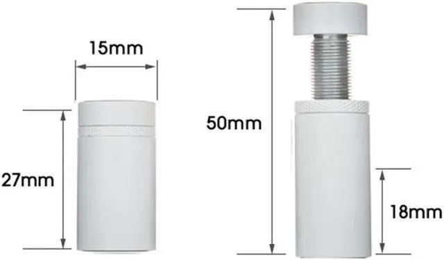 Main image of Graphics Card GPU Support Bracket, Adjustable Height GPU Sag Stand Bracket with Magnet and Non-Slip Sheet, GPU Holder for Prevent Universal VGA Graphics Card Sag - 1.0-2.0"- Mini - White