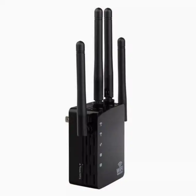 Alt view image 2 of 4 - AC1200M repeater wifi signal amplification router 5G high power through the wall extender distance