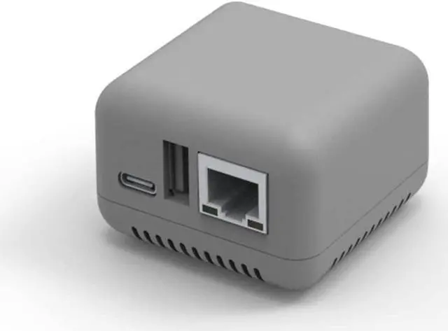 Alt view image 4 of 7 - NP330 USB 2.0 Print Server Mini Network Server Support for Cable/Phone/Computer Printing (Cable/WiFi Cloud Print)