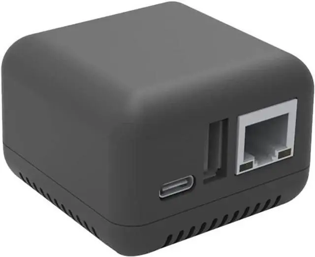 Alt view image 3 of 7 - NP330 USB 2.0 Print Server Mini Network Server Support for Cable/Phone/Computer Printing (Cable/WiFi Cloud Print)