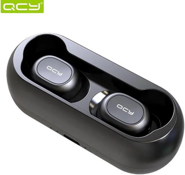 Alt view image 4 of 6 - QCY qs1 TWS 5.0 Bluetooth headphone 3D stereo wireless earphone with dual microphone