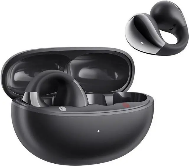 Main image of QCY Crossky C30 Open Ear Headphones Wireless Bluetooth, Clip-On Earbuds with 4 ENC Noise Cancelling Mic, Stable Fit, Dual Connection, EQ Customized, Sports Earphones for Workout/Running