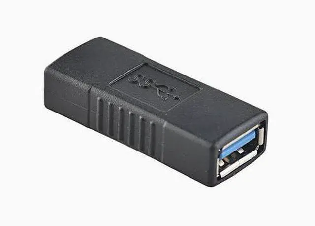 Alt view image 4 of 4 - High-speed 3.0usb female-to-female adapter AF-AF Connector USB data cable Computer extension female-to-female connector   2PACK