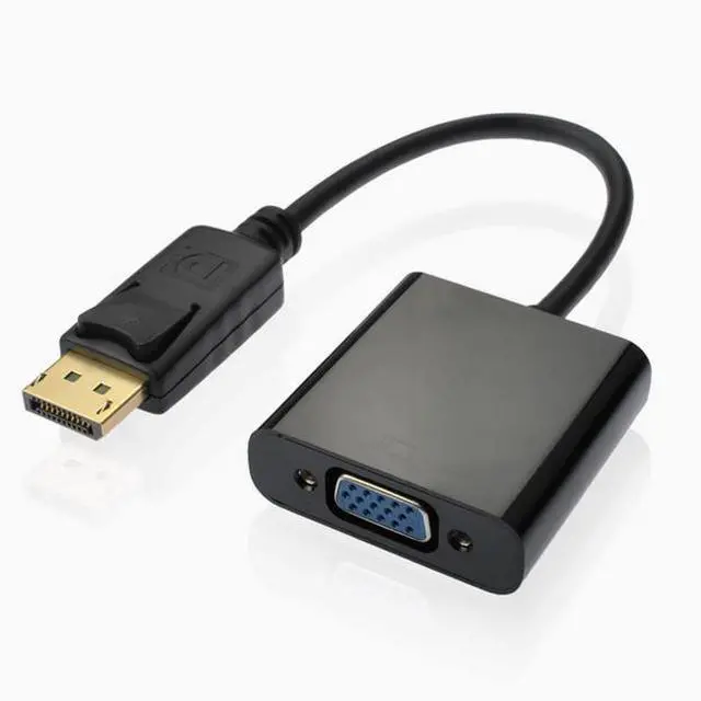 Main image of dp to vga converter displayport to vga display adapter Large DP conversion cable of the graphics card