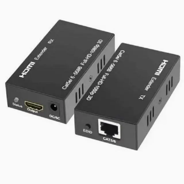 Main image of HDMI Extender Single cable 60m HDMI to RJ45 network extension transmission signal amplifier